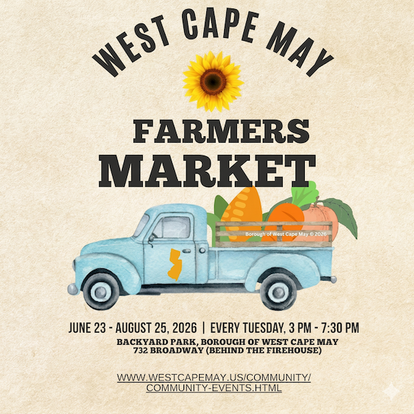 West Cape May Farmers Market Event